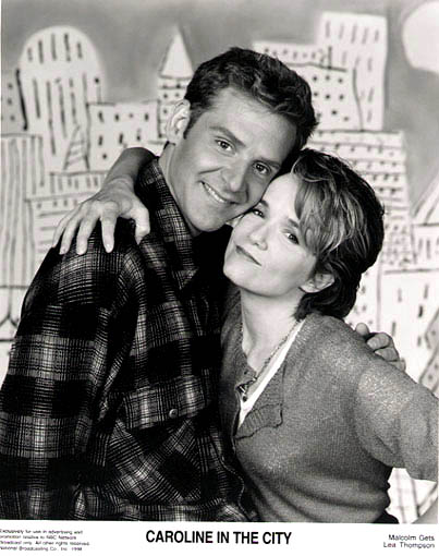 Malcolm Gets and Lea Thompson in Caroline in the City
